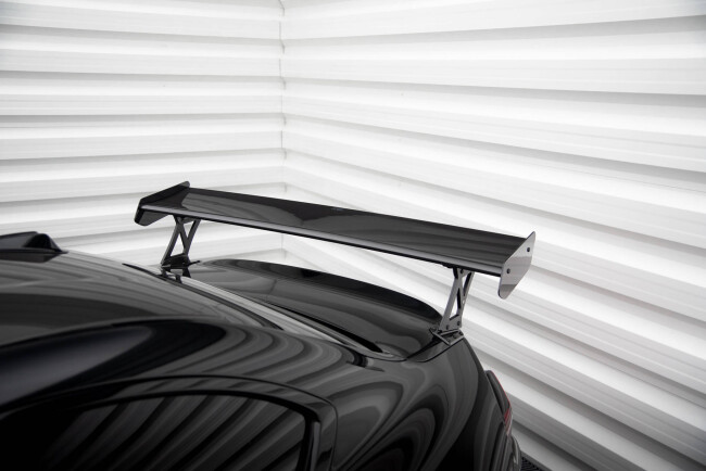 Maxton Design Carbon Heckflügel Heckspoiler mit Standfuß außen und LED für BMW M2 G87 / M240i / 2 M-Paket / 2 Standard G42