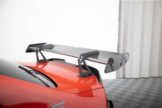 Maxton Design Carbon Heckflügel Heckspoiler mit Schwanenhals Halterungen für BMW M2 G87