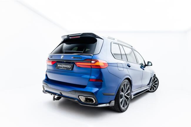 Maxton Design Carbon Heckdiffusor für BMW X7 M-Paket G07 / G07 Facelift (version mit towbar)