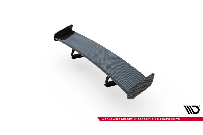 Maxton Design Carbon Heckflügel Heckspoiler mit Standfuß innen und LED für Chevrolet Camaro SS Mk6 Facelift