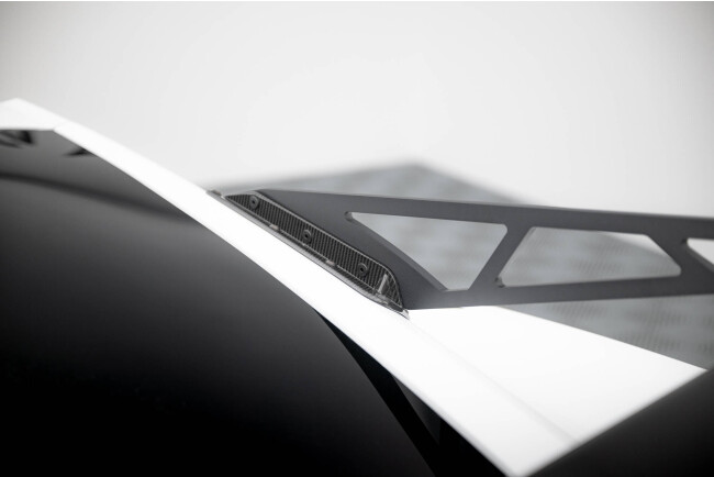 Maxton Design Carbon Heckflügel Heckspoiler mit Schwanenhals Halterungen für Chevrolet Corvette Stingray / Grand Sport C7