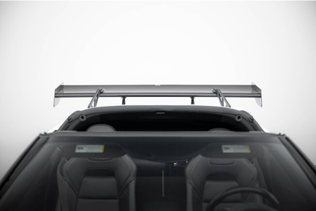Maxton Design Carbon Heckflügel Heckspoiler mit Schwanenhals Halterungen für Chevrolet Corvette Stingray / Grand Sport C7