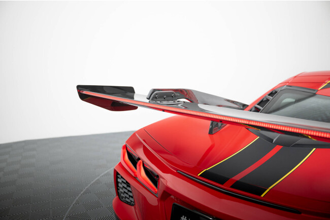 Maxton Design Carbon Heckflügel Heckspoiler V.1 mit LED für Chevrolet Corvette C8