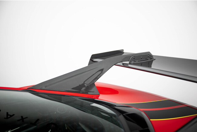 Maxton Design Carbon Heckflügel Heckspoiler V.2 mit LED für Chevrolet Corvette C8