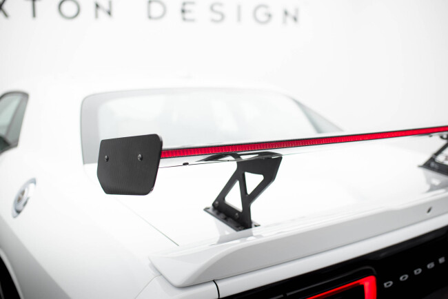 Maxton Design Carbon Heckflügel Heckspoiler V.1 mit LED für Dodge Challenger Mk3