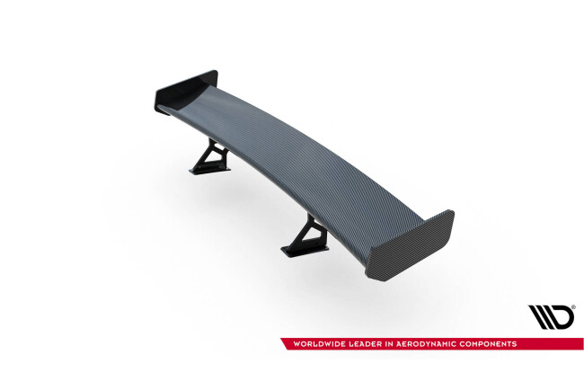Maxton Design Carbon Heckflügel Heckspoiler mit Standfuß innen für Honda Civic SI Mk10