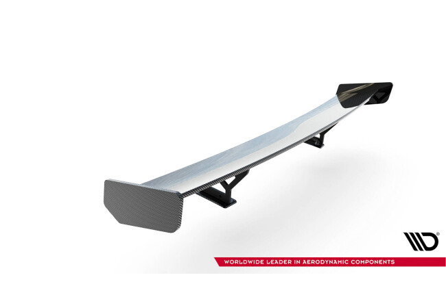 Maxton Design Carbon Heckflügel Heckspoiler mit Standfuß innen für Honda Civic SI Mk10