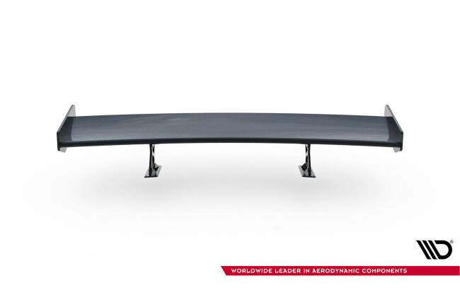 Maxton Design Carbon Heckflügel Heckspoiler mit Standfuß innen und LED für Honda Civic SI Mk10