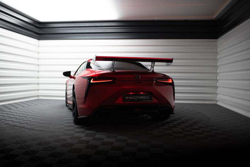 Maxton Design Carbon Heckflügel Heckspoiler mit LED für Lexus LC