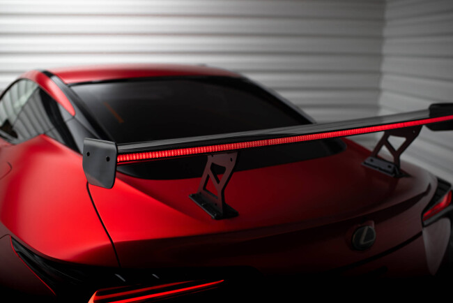 Maxton Design Carbon Heckflügel Heckspoiler mit LED für Lexus LC
