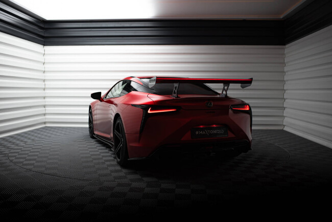 Maxton Design Carbon Heckflügel Heckspoiler mit LED für Lexus LC