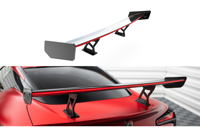 Maxton Design Carbon Heckflügel Heckspoiler mit LED...