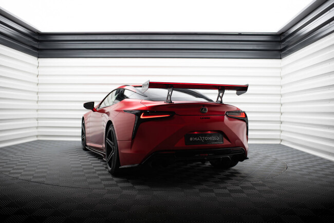 Maxton Design Carbon Heckflügel Heckspoiler mit LED für Lexus LC