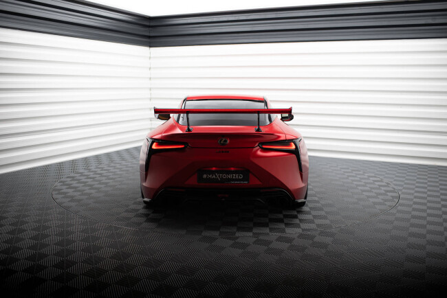 Maxton Design Carbon Heckflügel Heckspoiler mit LED für Lexus LC