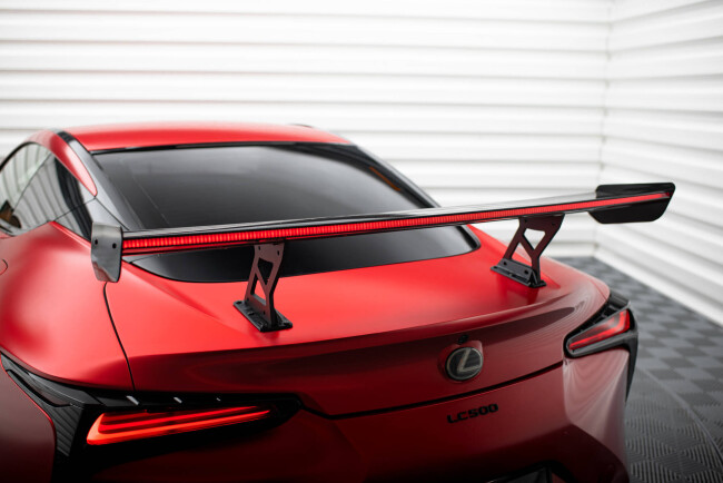 Maxton Design Carbon Heckflügel Heckspoiler mit LED für Lexus LC