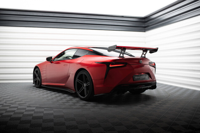 Maxton Design Carbon Heckflügel Heckspoiler mit LED für Lexus LC