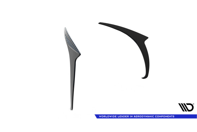 Maxton Design Carbon Heck Flaps (Canards) für Mercedes-AMG GT 63 / 55 / 63 S E Performance C192