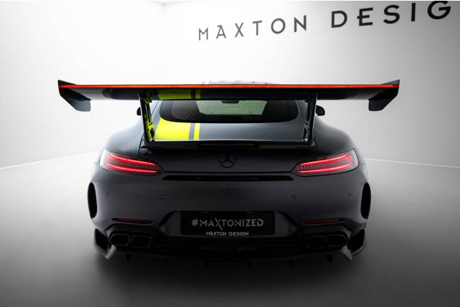 Maxton Design Carbon Heckflügel Heckspoiler mit LED...