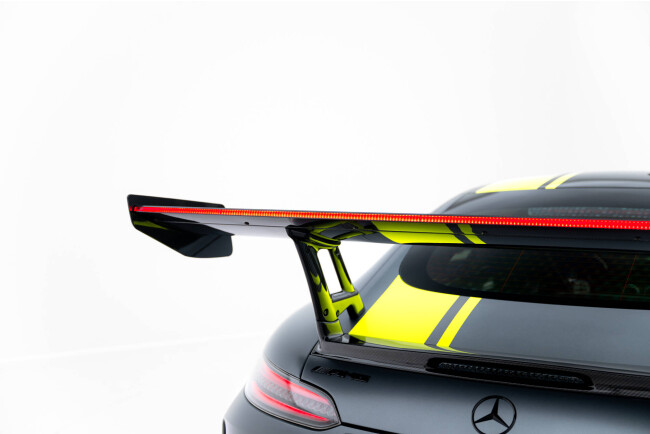 Maxton Design Carbon Heckflügel Heckspoiler mit LED für Mercedes-AMG GTR C190 Facelift