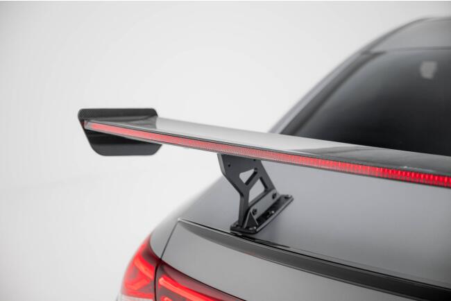 Maxton Design Carbon Heckflügel Heckspoiler mit Standfuß innen und LED für Mercedes-Benz CLA Coupe C118 / C118 Facelift