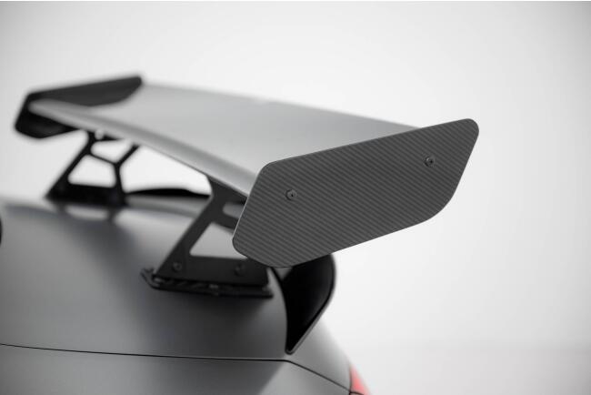 Maxton Design Carbon Heckflügel Heckspoiler mit Standfuß innen und LED für Mercedes-Benz CLA Coupe C118 / C118 Facelift