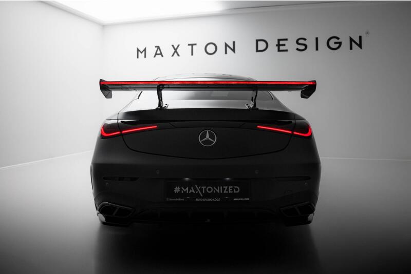 Maxton Design Carbon Heckflügel Heckspoiler V.1 mit LED für Mercedes-AMG CLE 53 C236