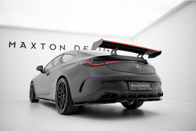 Maxton Design Carbon Heckflügel Heckspoiler V.1 mit LED für Mercedes-AMG CLE 53 C236