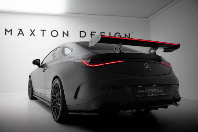 Maxton Design Carbon Heckflügel Heckspoiler V.1 mit LED für Mercedes-AMG CLE 53 C236