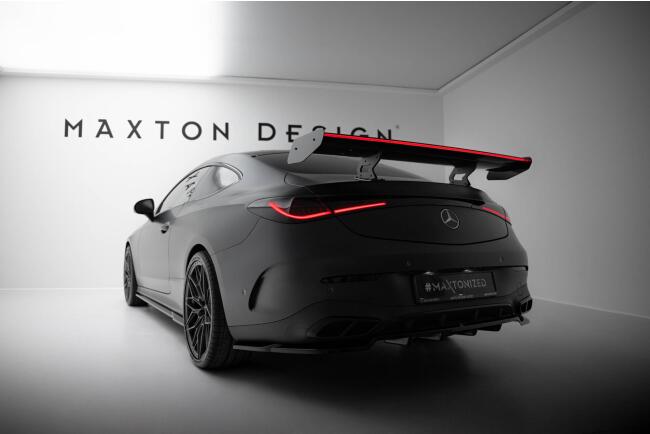Maxton Design Carbon Heckflügel Heckspoiler V.1 mit LED für Mercedes-AMG CLE 53 C236