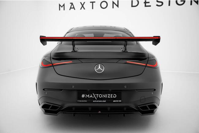 Maxton Design Carbon Heckflügel Heckspoiler V.1 mit LED für Mercedes-AMG CLE 53 C236