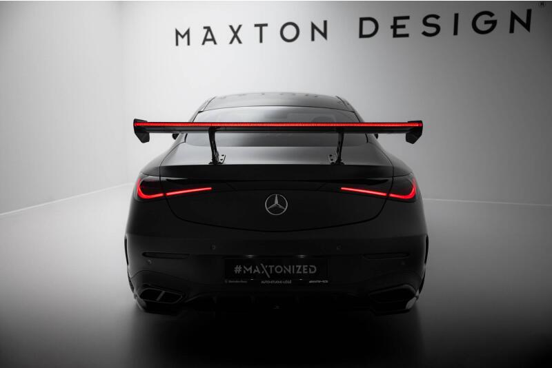 Maxton Design Carbon Heckflügel Heckspoiler V.2 mit LED für Mercedes-AMG CLE 53 C236
