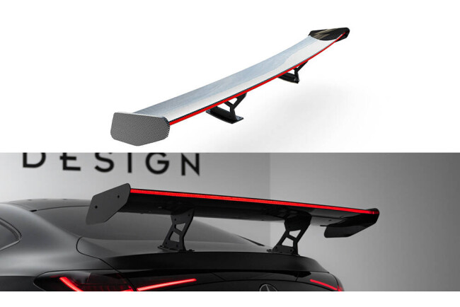Maxton Design Carbon Heckflügel Heckspoiler V.2 mit...