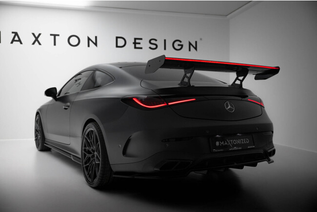 Maxton Design Carbon Heckflügel Heckspoiler V.2 mit LED für Mercedes-AMG CLE 53 C236