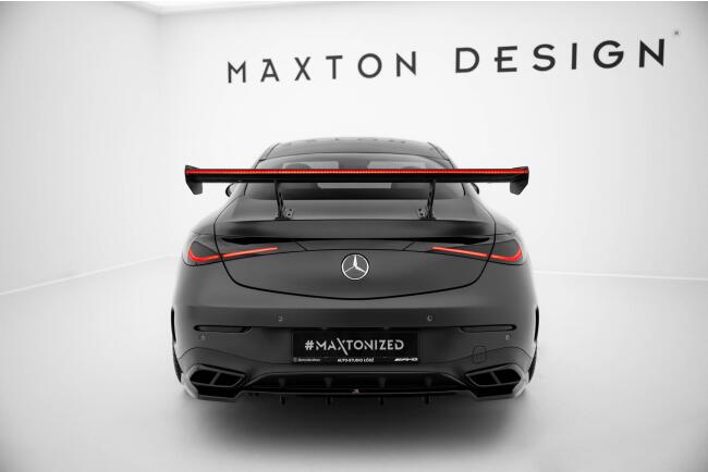 Maxton Design Carbon Heckflügel Heckspoiler V.2 mit LED für Mercedes-AMG CLE 53 C236