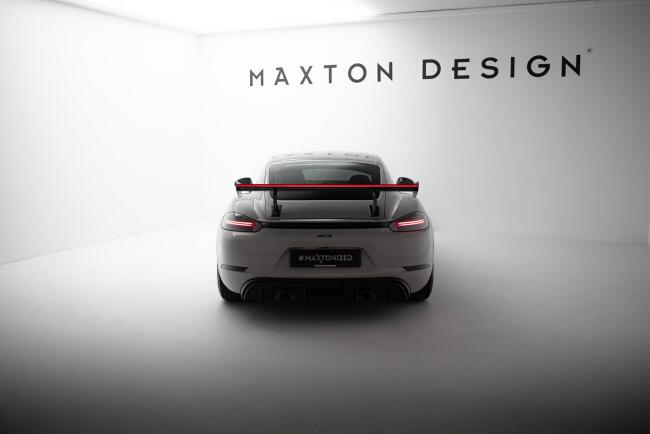 Maxton Design Carbon Heckflügel Heckspoiler mit...