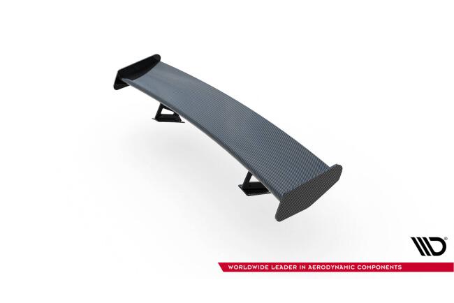Maxton Design Carbon Heckflügel Heckspoiler mit Standfuß innen V.1 für Porsche 718 Cayman 982c