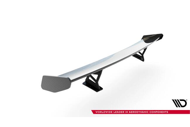 Maxton Design Carbon Heckflügel Heckspoiler mit Standfuß innen V.1 für Porsche 718 Cayman 982c