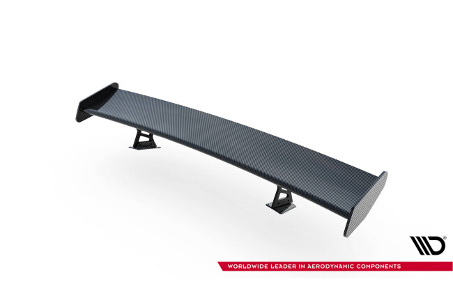 Maxton Design Carbon Heckflügel Heckspoiler mit Standfuß innen V.1 für Porsche 718 Cayman 982c