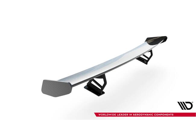 Maxton Design Carbon Heckflügel Heckspoiler mit Standfuß innen V.2 für Porsche 718 Cayman 982c