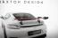 Maxton Design Carbon Heckflügel Heckspoiler mit Schwanenhals Halterungen V.2 und LED für Porsche 718 Cayman 982c