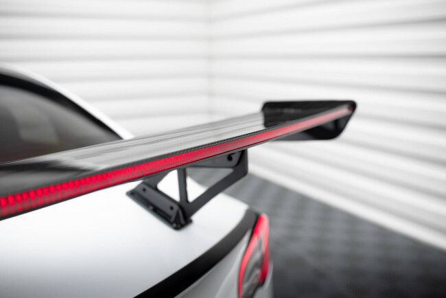 Maxton Design Carbon Heckflügel Heckspoiler V.2 mit LED für Tesla Model 3