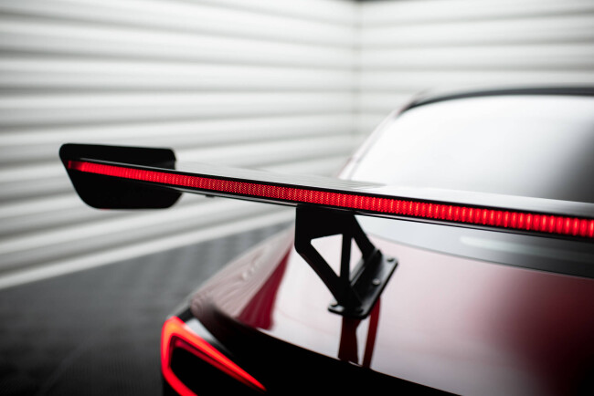 Maxton Design Carbon Heckflügel Heckspoiler V.2 mit LED für Tesla Model 3