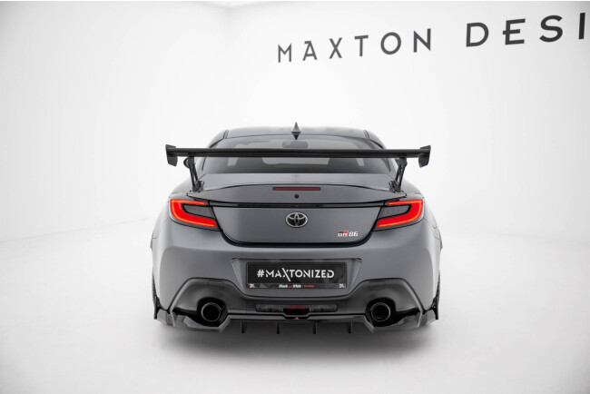Maxton Design Carbon Heckflügel Heckspoiler mit Standfuß außen für Toyota GR86 / Subaru BRZ Mk2