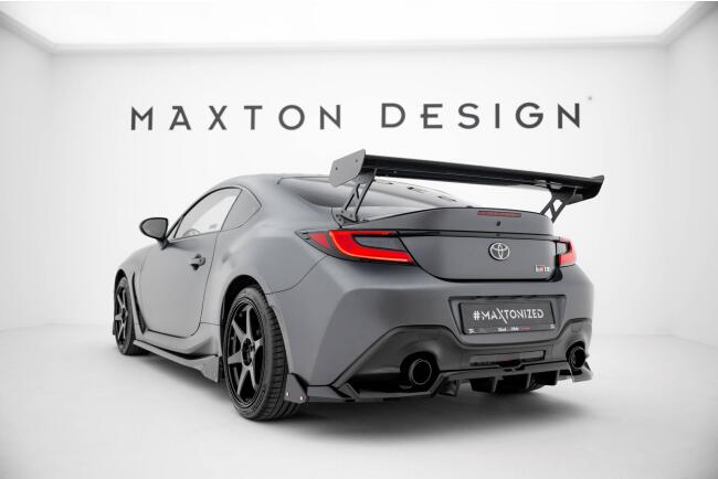 Maxton Design Carbon Heckflügel Heckspoiler mit Standfuß außen für Toyota GR86 / Subaru BRZ Mk2