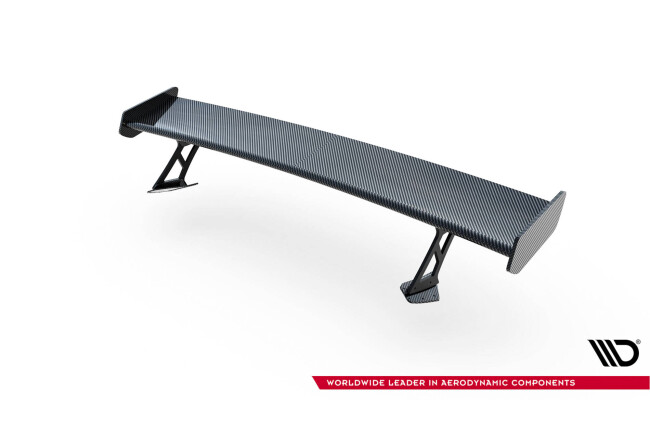 Maxton Design Carbon Heckflügel Heckspoiler mit Standfuß außen und LED für Toyota GR86 / Subaru BRZ Mk2