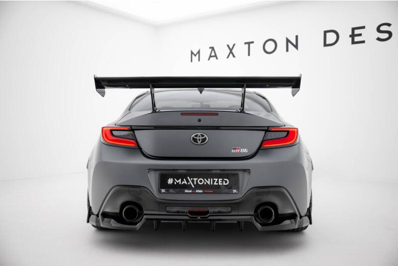 Maxton Design Carbon Heckflügel Heckspoiler mit Standfuß innen für Toyota GR86 / Subaru BRZ Mk2