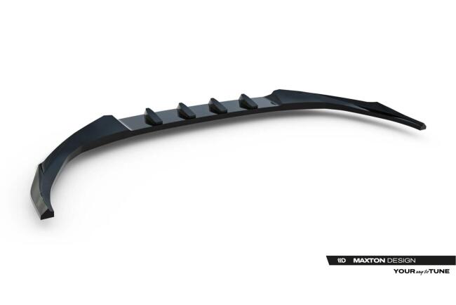 Maxton Design Frontlippe V.1 für Audi A3 Limousine 8Y Facelift Hochglanz schwarz