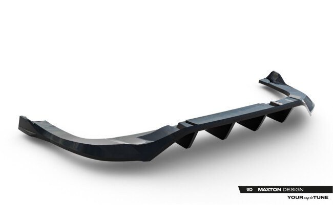 Maxton Design Heckdiffusor für VW Tayron R-Line Mk1 Hochglanz schwarz