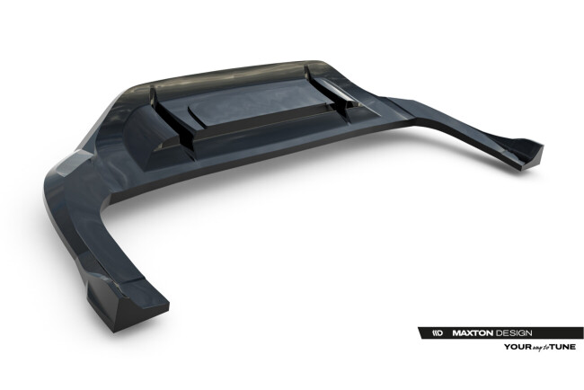 Maxton Design Heckdiffusor für VW Tayron R-Line Mk1 Hochglanz schwarz