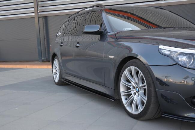 Maxton Design Seitenschweller für BMW 5er E60 /61 M Paket Hochglanz schwarz